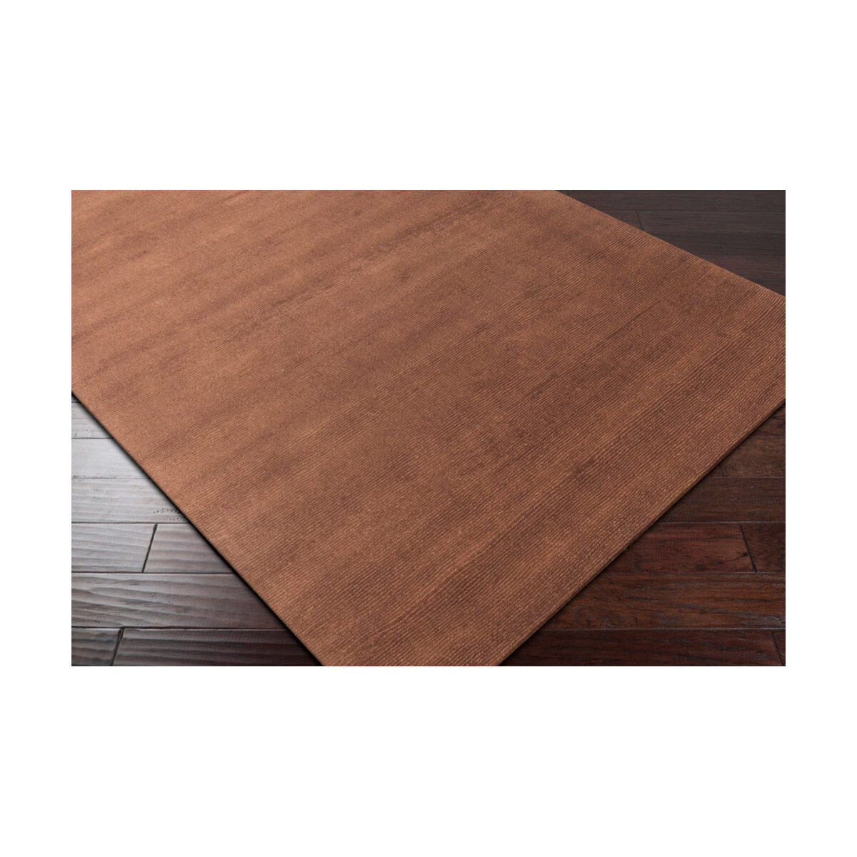 Mystique 36 X 24 inch Dark Brown Rugs, Wool