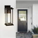 Blackbridge 1 Light 16 inch Black Outdoor Wall Light