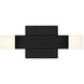 Drew & Jonathan Scott Brander LED 11.38 inch Midnight Black Vanity Light Wall Light