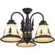 Yosemite LED Burnished Bronze Convertible Light Kit