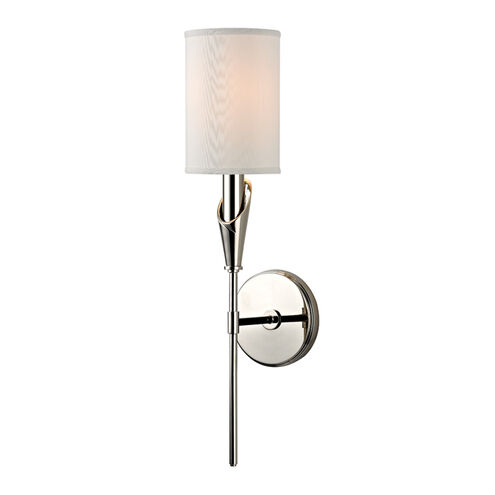 Tate 1 Light 4.75 inch Polished Nickel Wall Sconce Wall Light