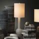 Studio 33 inch 60.00 watt White Table Lamp Portable Light