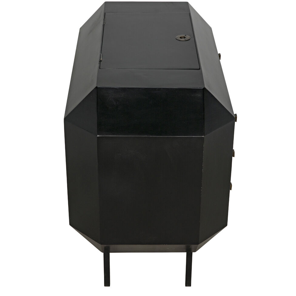 Rhiana Hand Rubbed Black Dresser