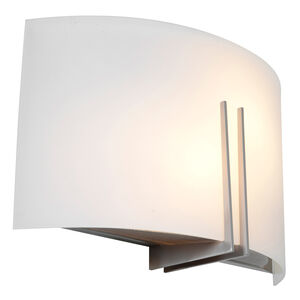 Prong LED 12 inch Brushed Steel ADA Wall Sconce Wall Light 