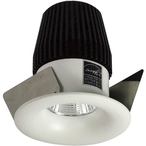 Iolite White with White Recessed Light in 3000K, Round Bullnose Regress