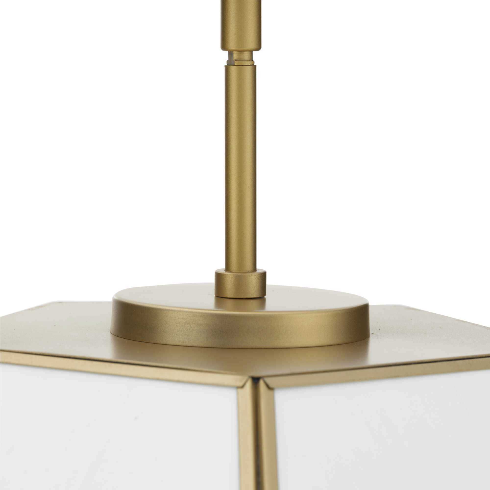 Latham 3 Light 18 inch Vintage Gold Semi-Flush Mount Ceiling Light