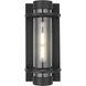 Parrish 1 Light 12.5 inch Black Outdoor Wall Sconce