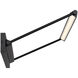 Hudson 24.00 watt 34 inch Black Picture Light Wall Light, dweLED