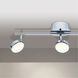 Salto 3 Light 120 Chrome Track Light Ceiling Light