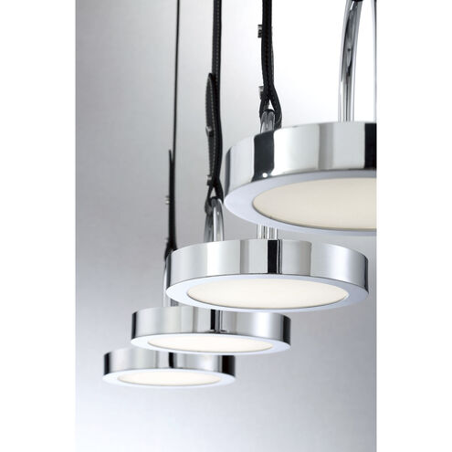 Lappin LED 6 inch Chrome Chandelier Ceiling Light
