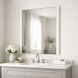 Luminance 42 X 30 inch Polished Chrome LED Wall Mirror