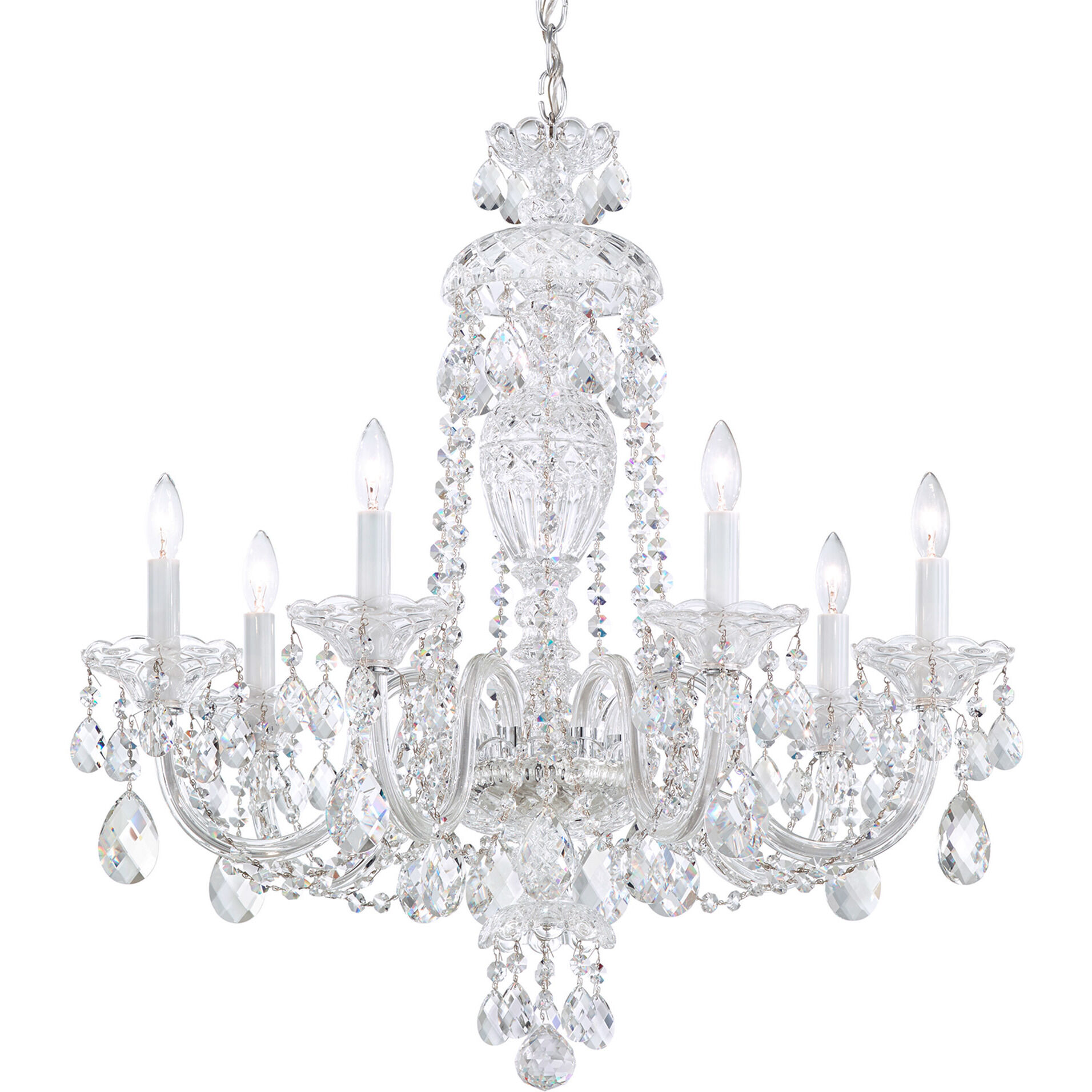 Silver chandelier shop