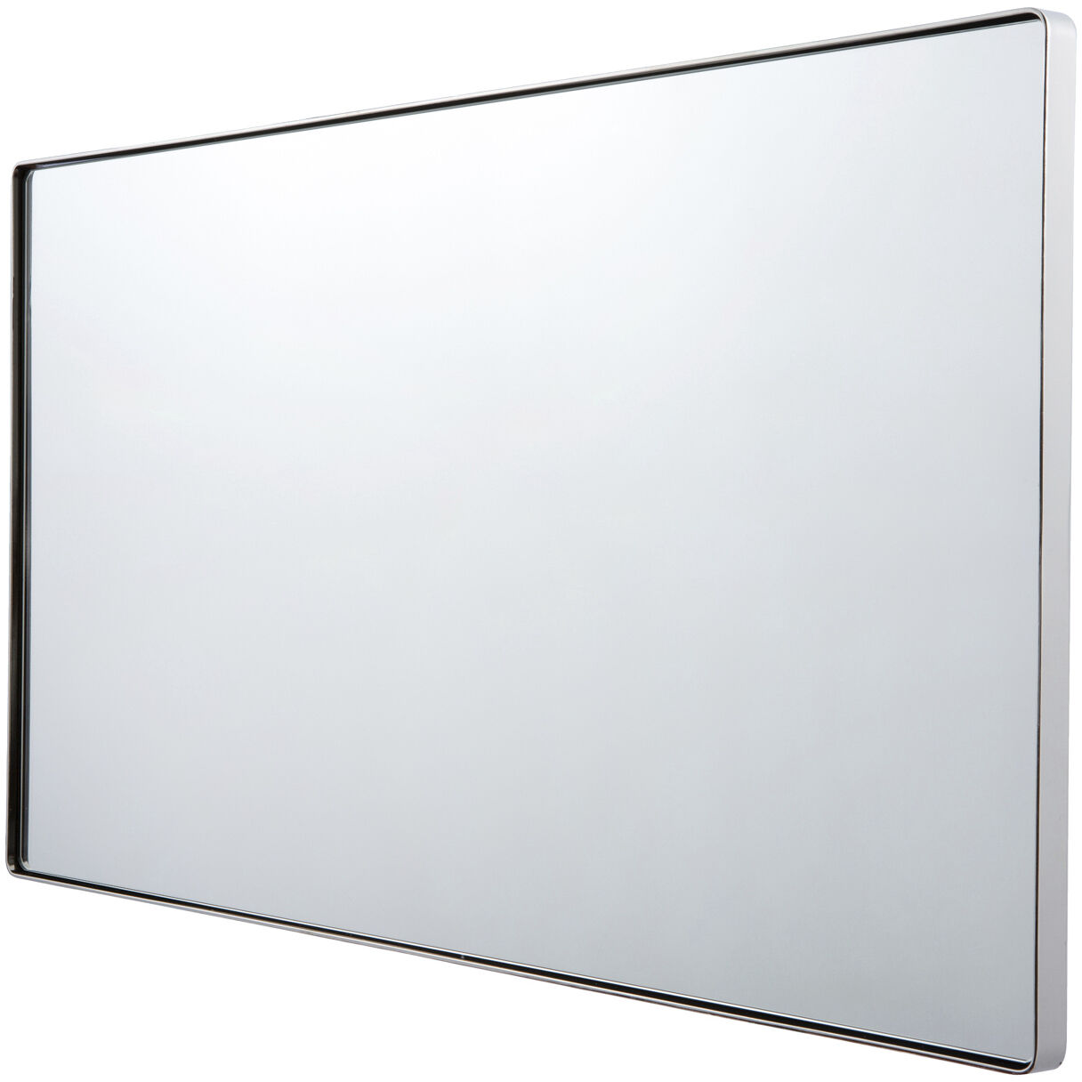 Kye 40 X 22 inch Polished Nickel Wall Mirror, Varaluz Casa