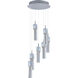 Fizz III LED 13.5 inch Polished Chrome Multi-Light Pendant Ceiling Light