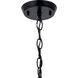 Kennewick 5 Light 18 inch Black Chandelier Ceiling Light 