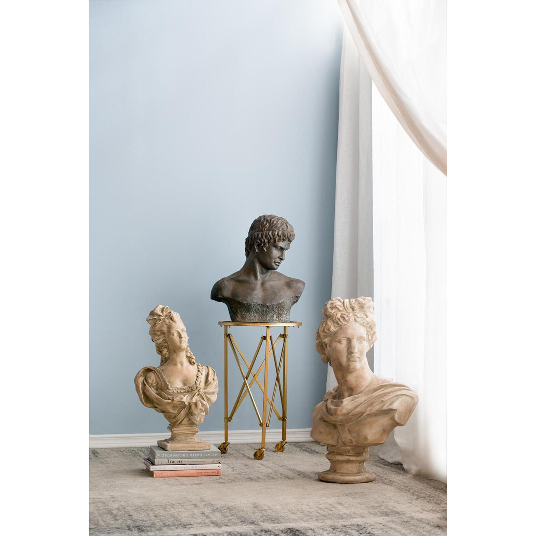 Atticus Beige and Brown Statue