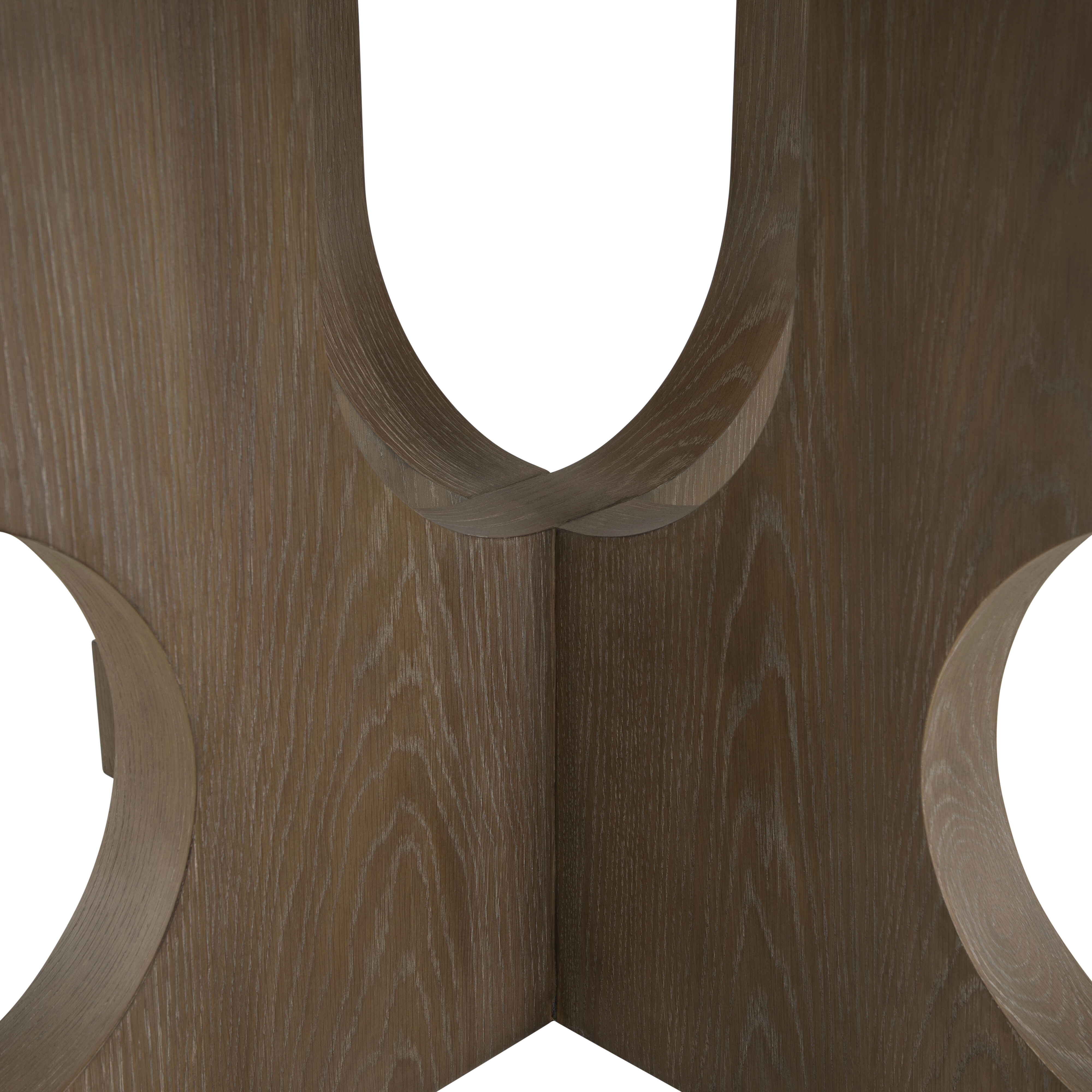 Sylvie 60 X 60 inch Cerused Natrual Dining Table