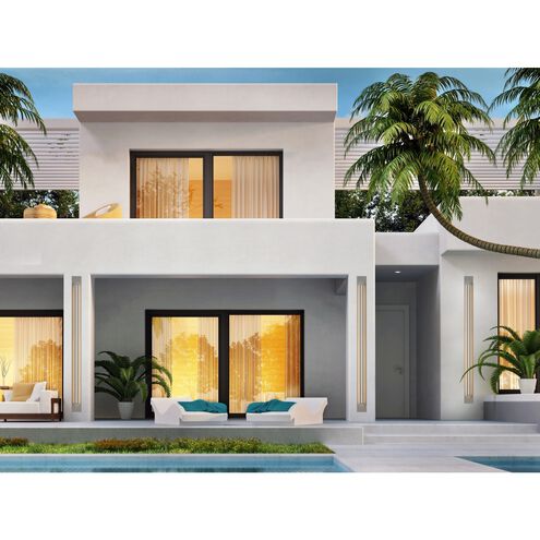 Avenue Outdoor LED 68 inch Silver Outdoor Wall Mount