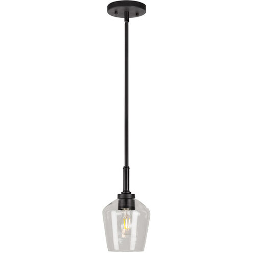 Chalice 1 Light 6 inch Black Pendant Ceiling Light