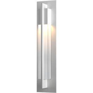 Axis 1 Light 24 inch Coastal White Outdoor Sconce, Large