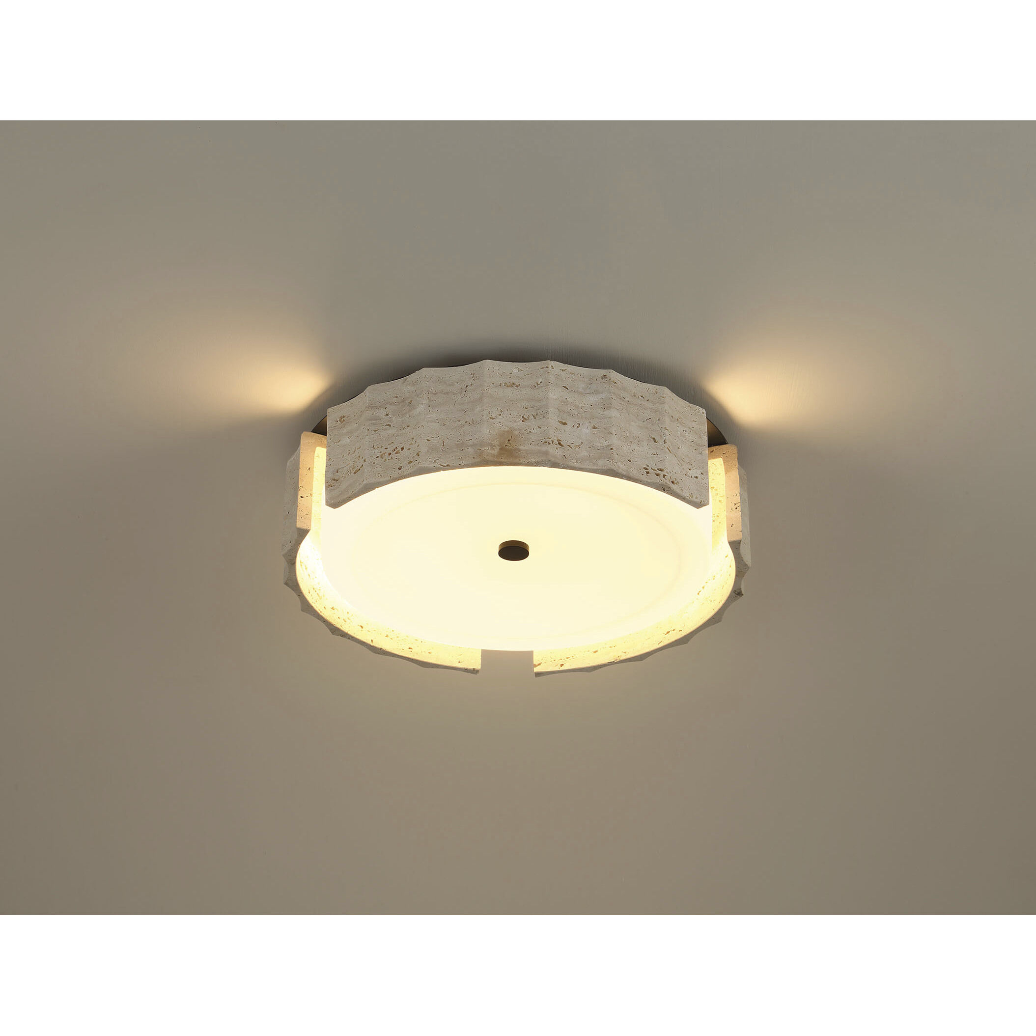 Roslington LED 17.5 inch Matte Black Flush Mount Ceiling Light