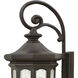 Estate Series Raley Outdoor Wall Mount Lantern in Oil Rubbed Bronze, Non-LED, Large