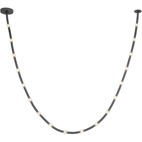 Corda LED 2.38 inch Black Pendant Ceiling Light