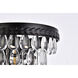 Nordic 1 Light 8 inch Black Wall Sconce Wall Light