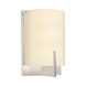 Arc Edge 1 Light 7 inch Polished Chrome ADA Sconce Wall Light