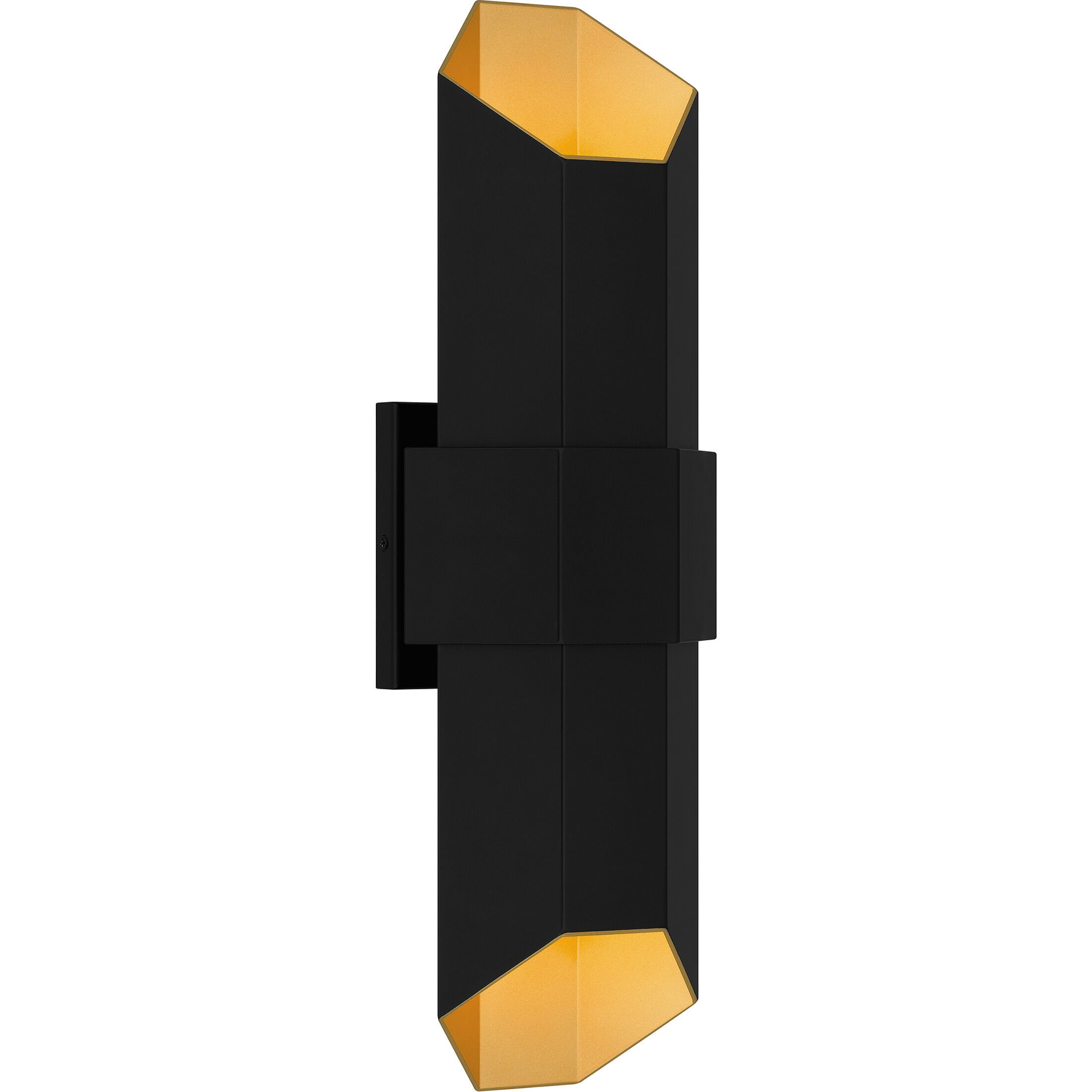 【おしゃれ】 inch 21 LED Chasm CHS8407MBKG Quoizel Matte Gold Black ライト・ランタン