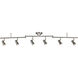 Robbins 1 Light 120V Brushed Nickel Track Light Ceiling Light