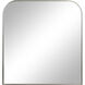Salma 40 X 38 inch Brushed Nickel Wall Mirror