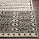 Beni Shag 87 X 31 inch Black Rug in 2.5 x 8, Runner