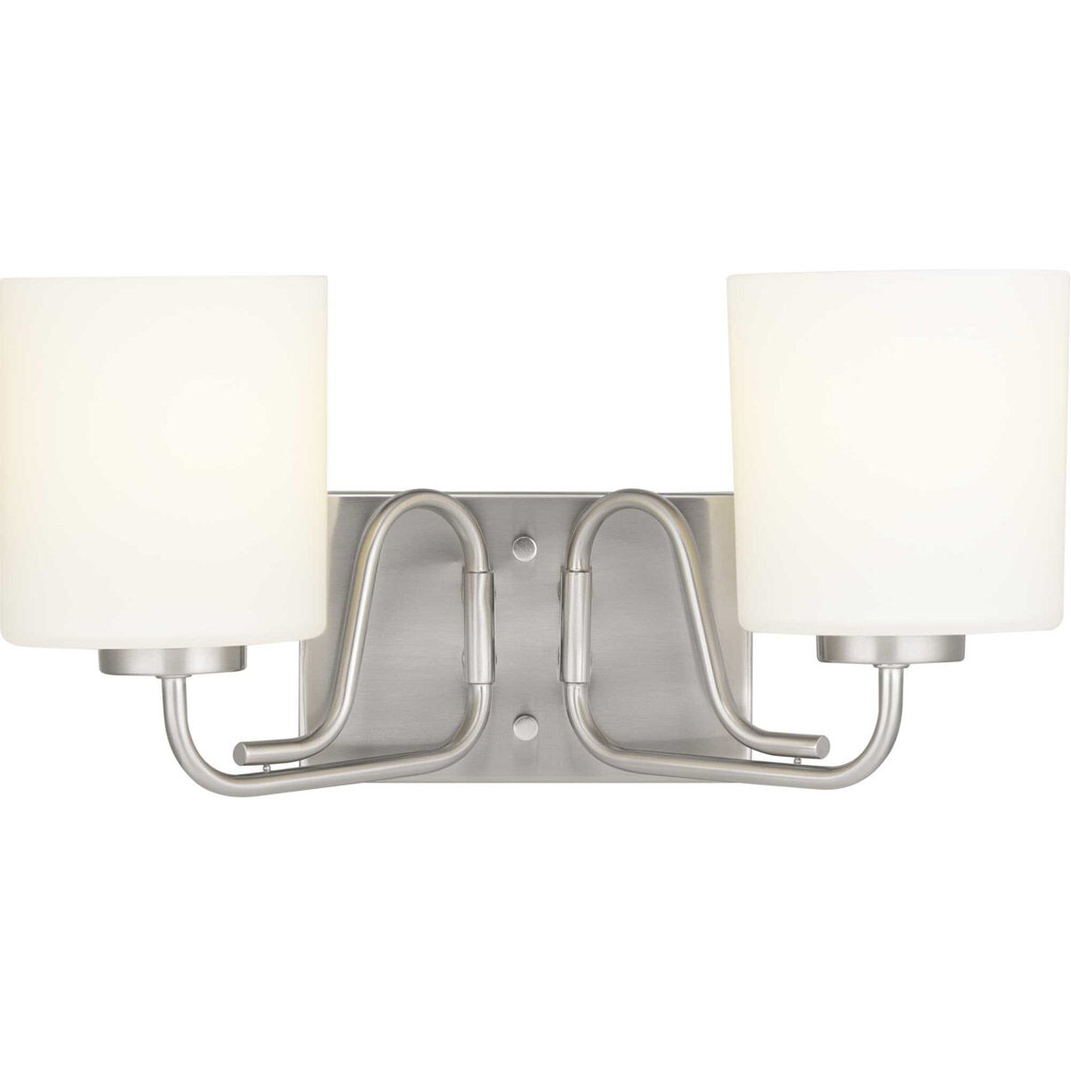 Tobin 2 Light 15.25 inch Brushed Nickel Bath Vanity Wall Light