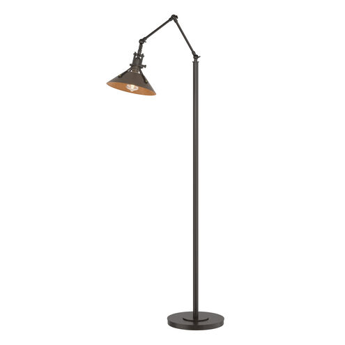 Henry 60.8 inch 60 watt Oil Rubbed Bronze and Bronze Swing Arm Floor Lamp Portable Light in Oil Rubbed Bronze/Bronze