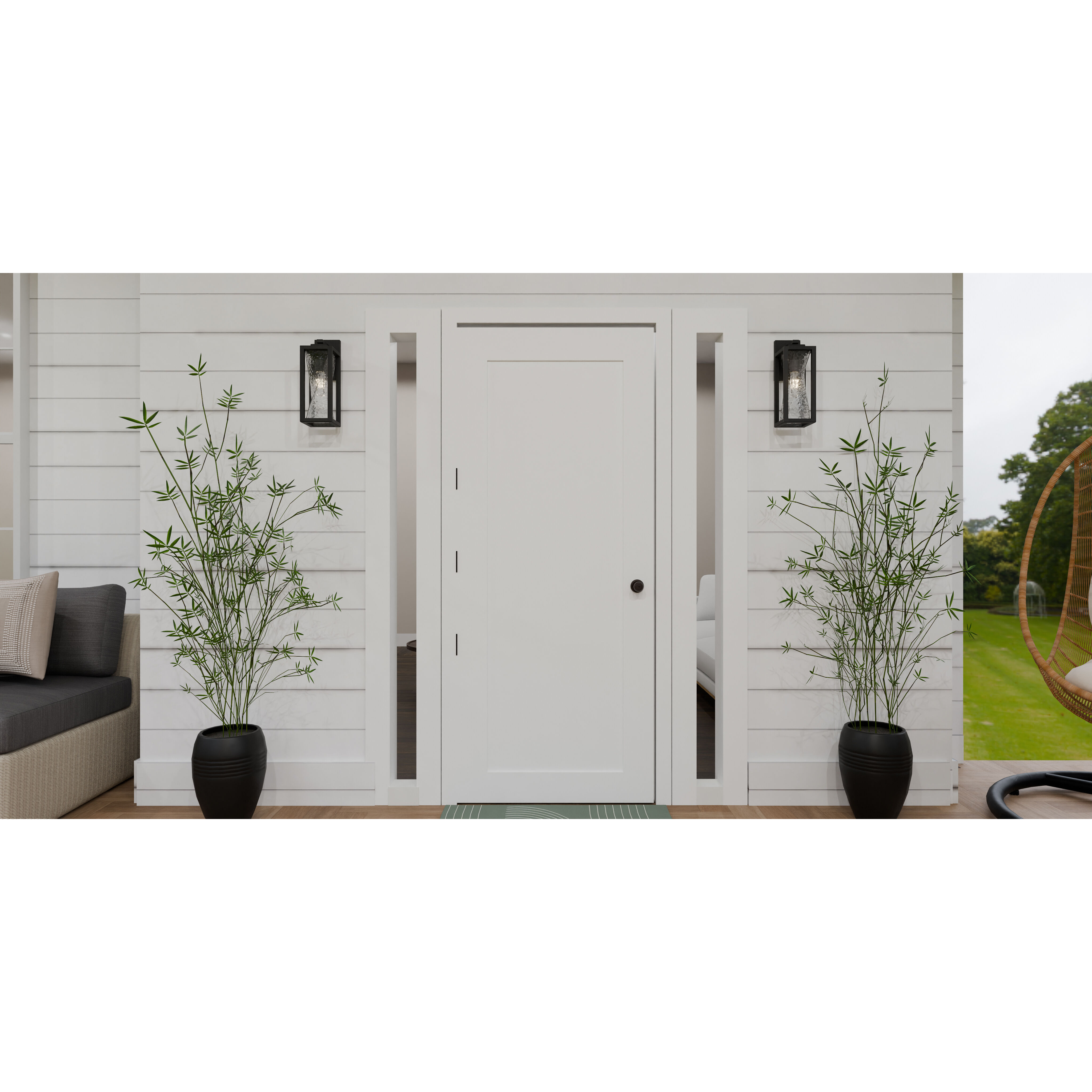 Zarah Outdoor Wall Lantern, Small