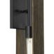 Boundary 2 Light 24 inch Matte Black Wall Bracket Wall Light, Design Series