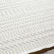 Broadway 108 X 79 inch Light Grey Rug, Rectangle