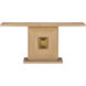 Morombe 72 inch Washed Oak Console Table