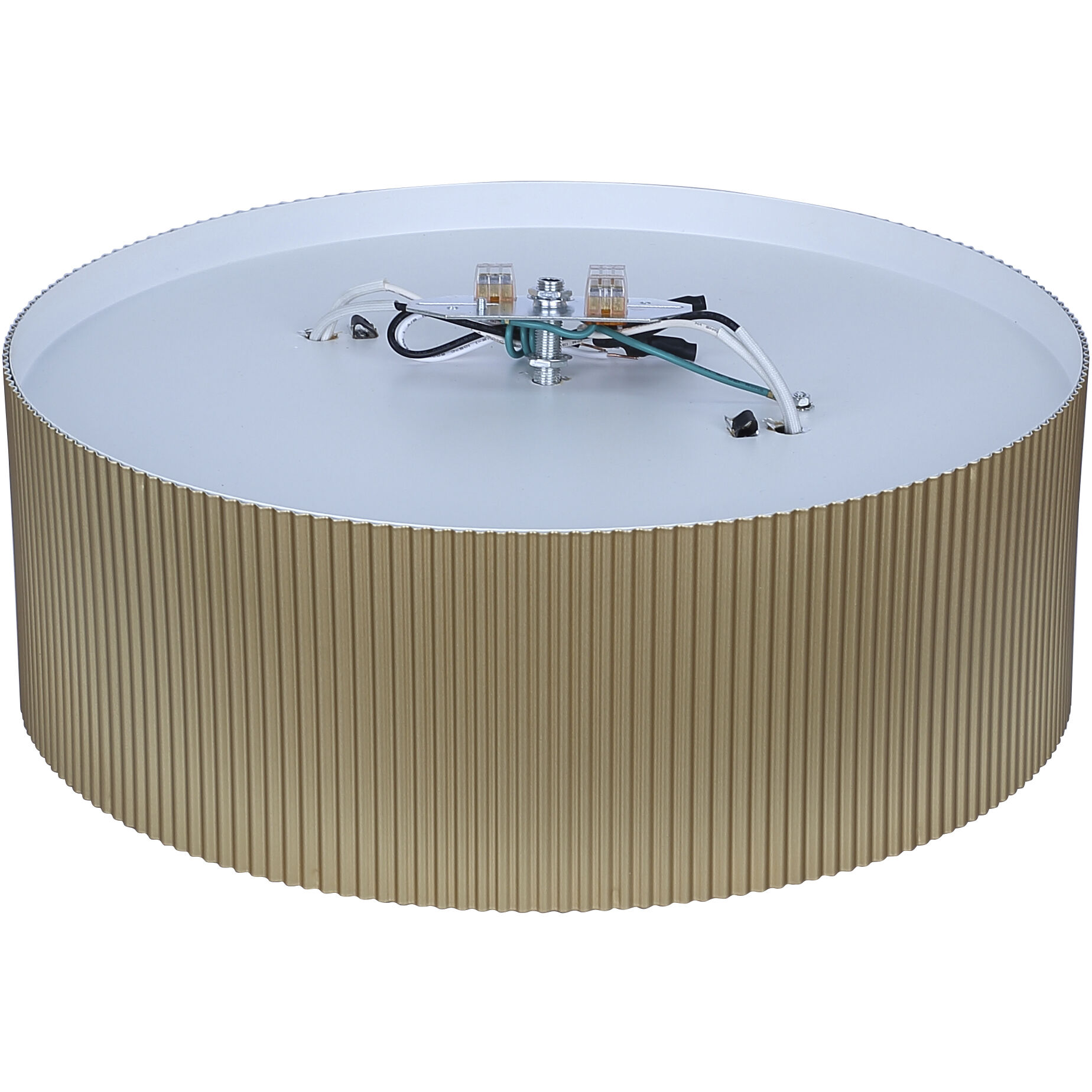 Scarlett 15 inch Gold Flush Mount Ceiling Light