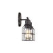 Industrial 2 Light 15 inch Oil Rubbed Bronze Bathroom Vanity Light Wall Light