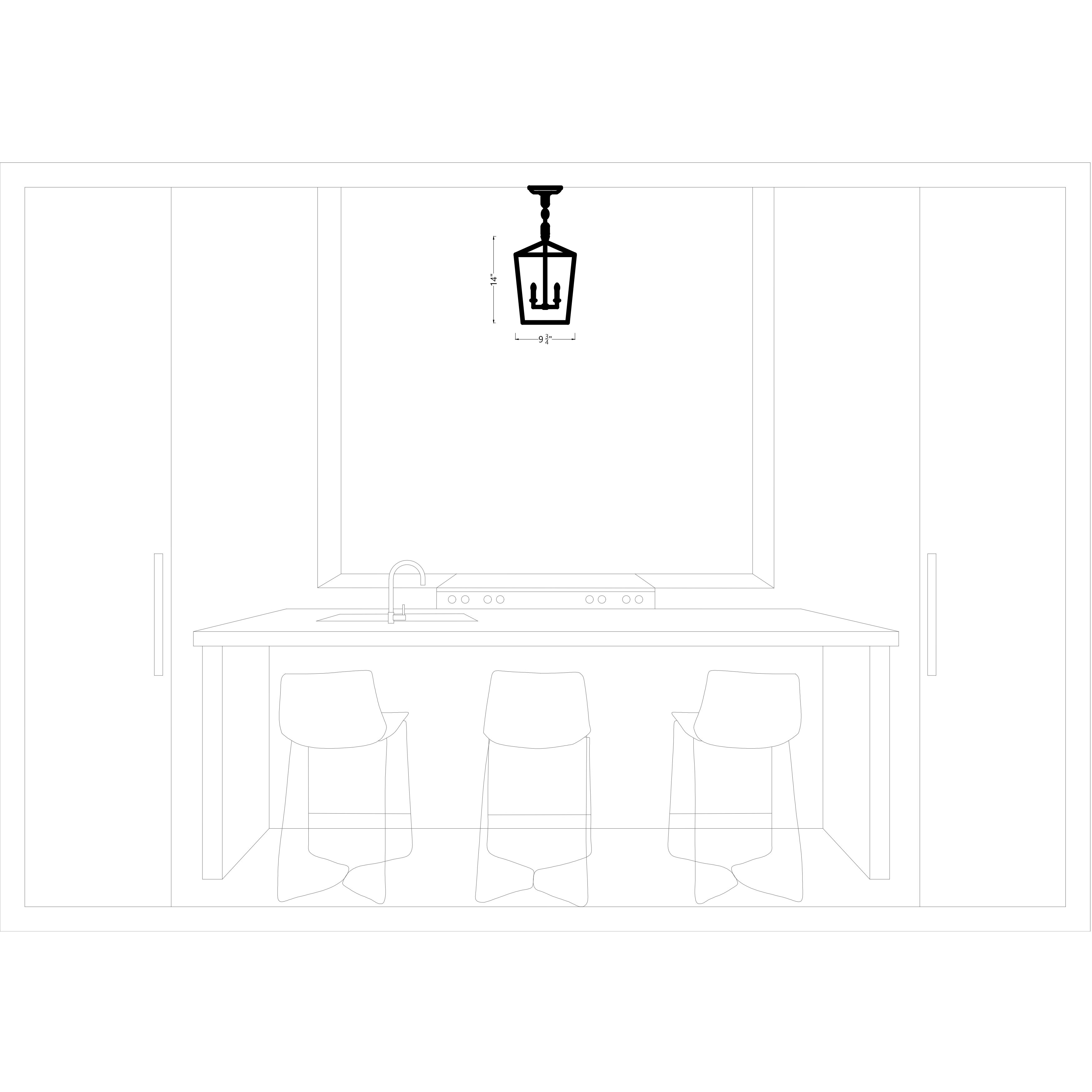 C&M by Chapman & Myers Dianna Pendant Ceiling Light in Satin Brass