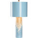 Sea Spray 24 inch 100.00 watt Black and White/Cream Table Lamp Portable Light