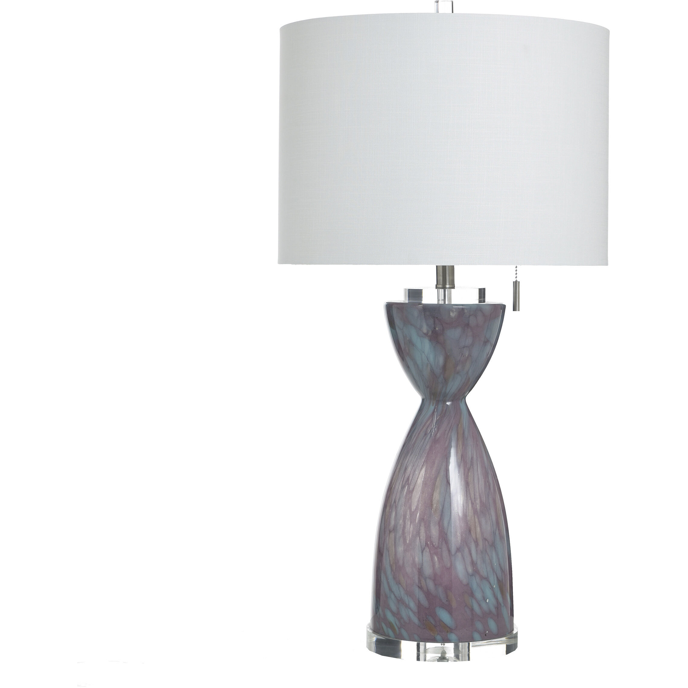 Bilzen 33.25 inch 100 watt Bilzen and White Table Lamp Portable Light