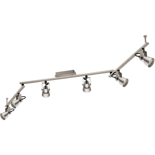 Trillo 6 Light 120 Brushed Nickel Track Light Ceiling Light
