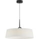 Paramount LED 21.25 inch Black Single Pendant Ceiling Light