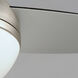 Cupola 52 inch Satin Nickel Indoor Ceiling Fan