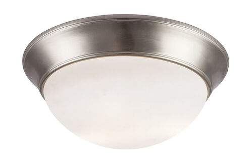 Bolton 2 Light 14 inch Brushed Nickel Flushmount Ceiling Light