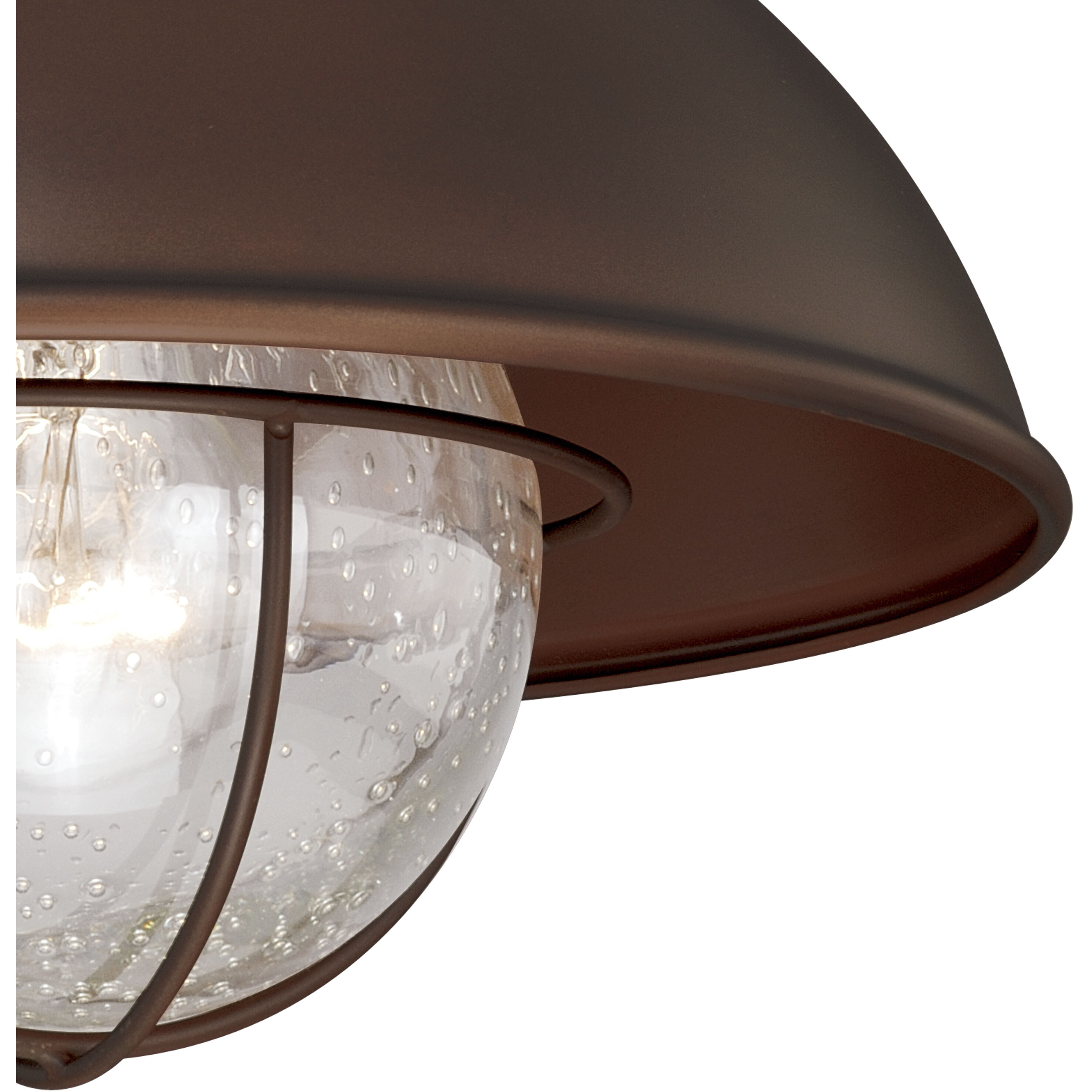 Harwich LED 10 inch Burnished Bronze Outdoor Ceiling