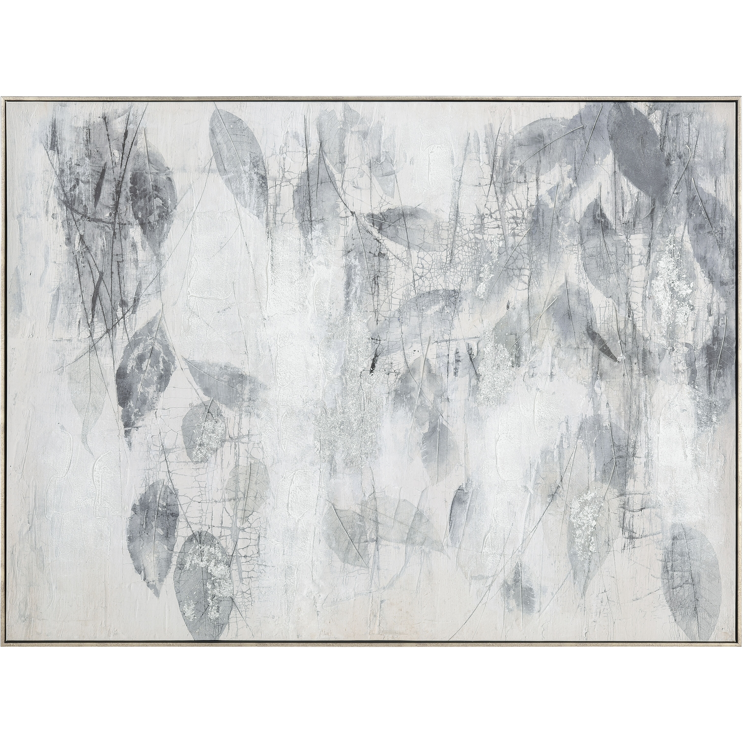 Willow Off White Framed Wall Art, Abstract